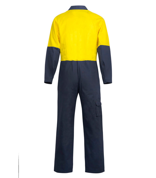 WC3059L Hi Vis P/C Coveralls Long