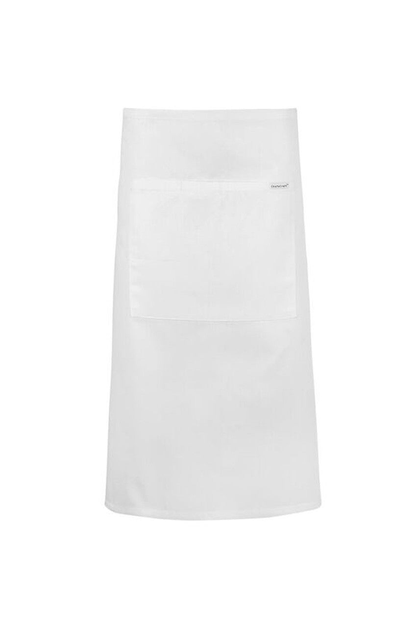 CA011 3/4 Length Apron With Pocket