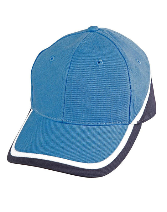 CH38 TRI CONTRAST COLOURS CAP