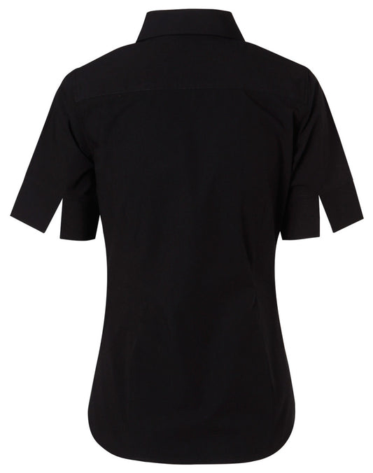 M8020S Women's Cotton/Poly Stretch Sleeve Shirt