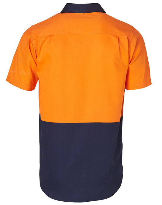 SW53 COTTON DRILL SAFETY SHIRT