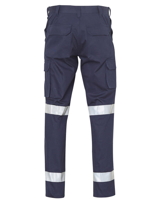 WP08HV PRE-SHRUNK DRILL PANTS WITH 3M TAPES Stout Size