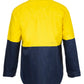 WS3022 Two Tone Long Sleeve Shirt