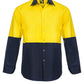 WS3045 Hi Vis Two Tone Ls Shirt