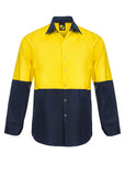 WS3045 Hi Vis Two Tone Ls Shirt