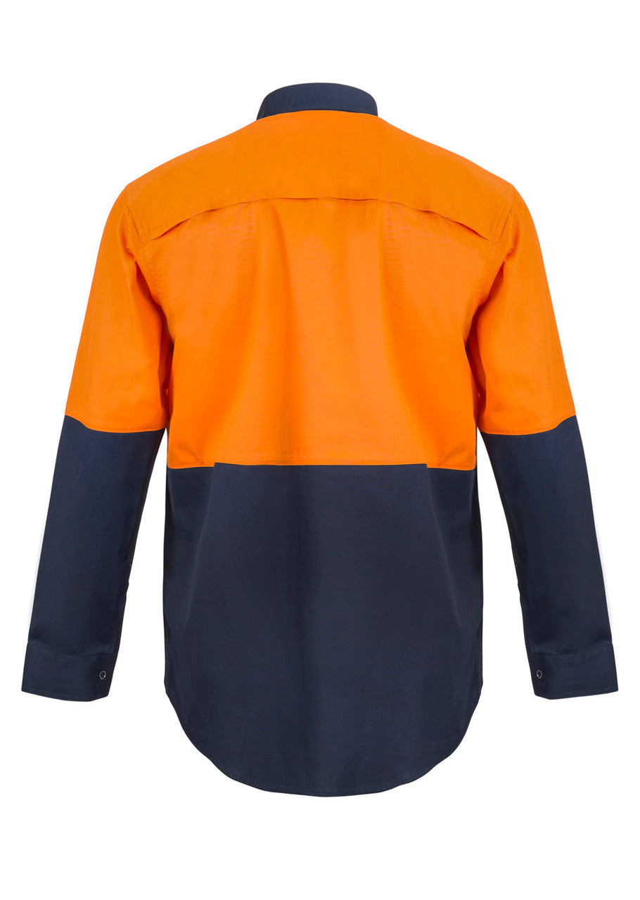 WS3045 Hi Vis Two Tone Ls Shirt