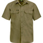 WS3021 Short Sleeve Cotton Shirt
