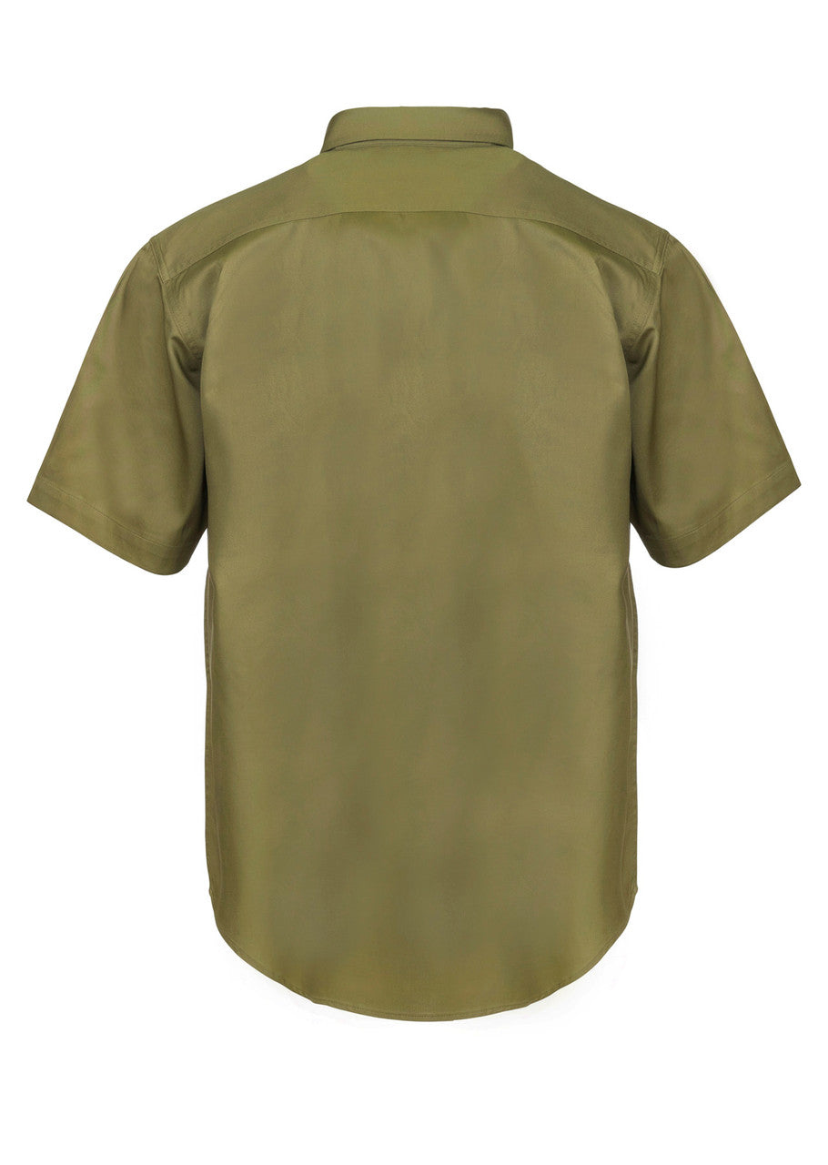 WS3021 Short Sleeve Cotton Shirt