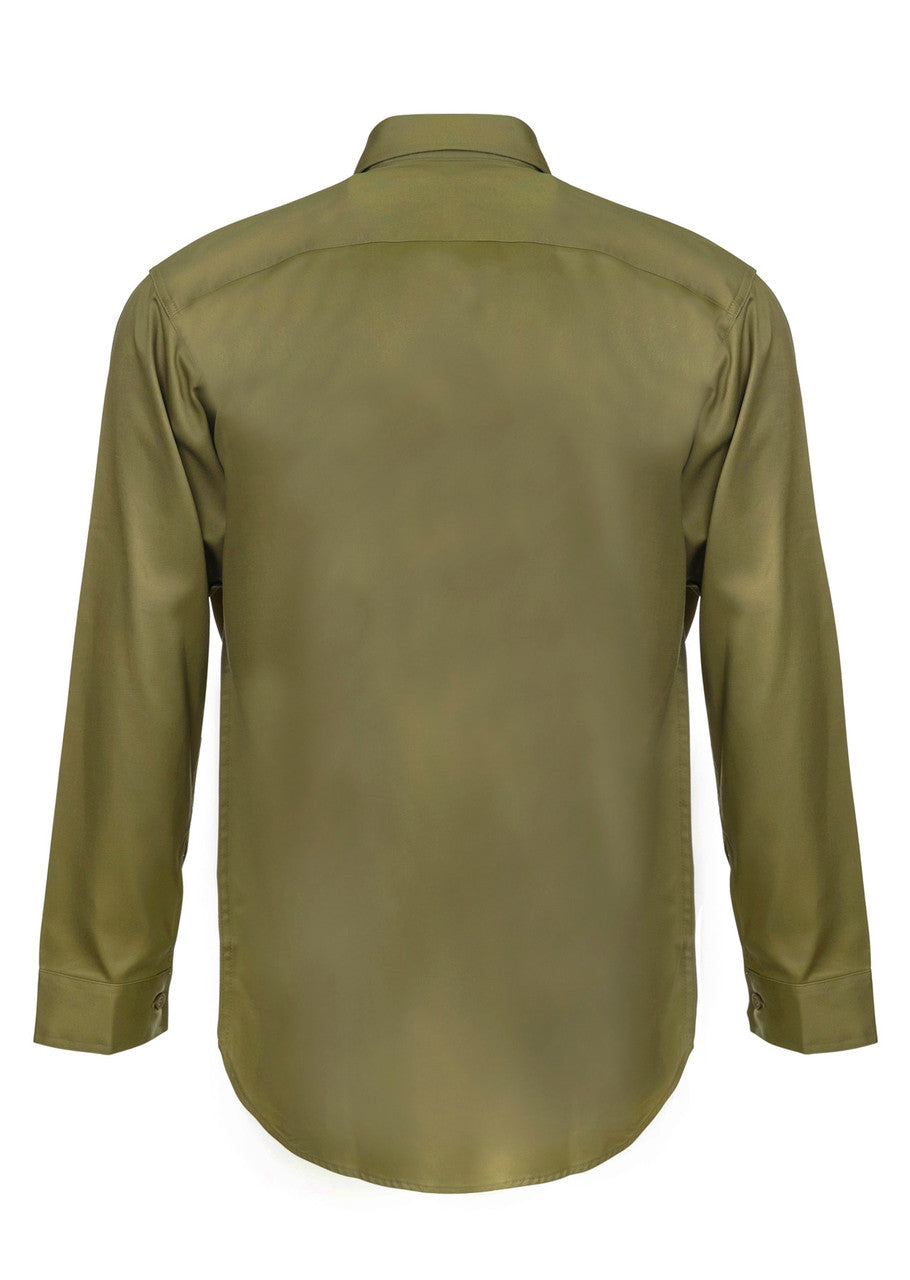 WS3020 Long Sleeve Cotton Drill Shirt