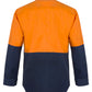 WS3022 Two Tone Long Sleeve Shirt