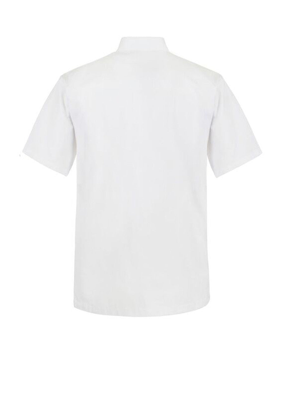 CJ041 Unisex Tunic Hidden Studs S/S