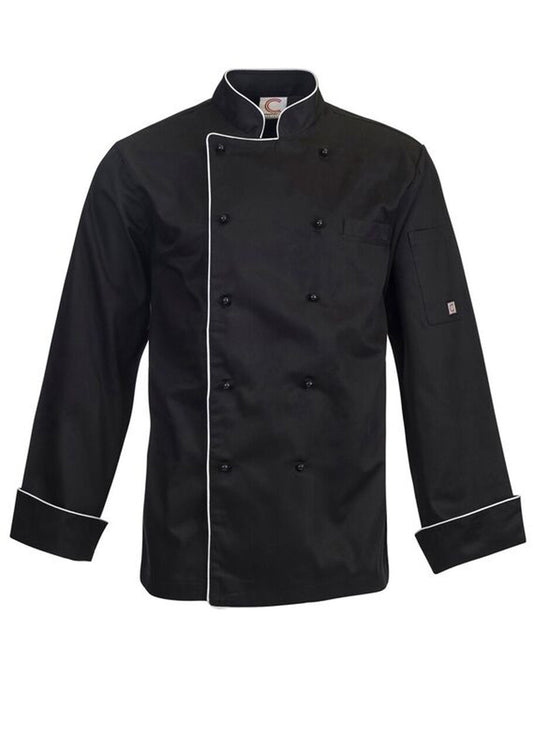 CJ037 Exec Chef Jacket With Piping