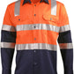 SW70 biomotion day/night light weight safety shirt with x back tape configuration