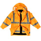 SW77 VIC Rail Hi Vis 3 in 1 Safety Jacket and Vest - Unisex