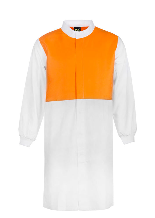 WJ3194 Long Dust Coat L/S With Cuff