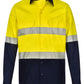 SW83 UNISEX HI VIS COOL-BREEZE SAFETY LS SHIRT (SEGMENTED TAPE)
