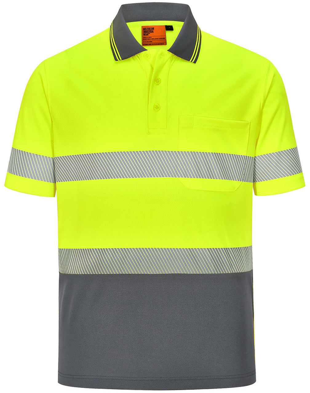 SW85 UNISEX COOLDRY® SEGMENTED SS POLO