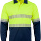 SW86 UNISEX COOLDRY® SEGMENTED LS POLO