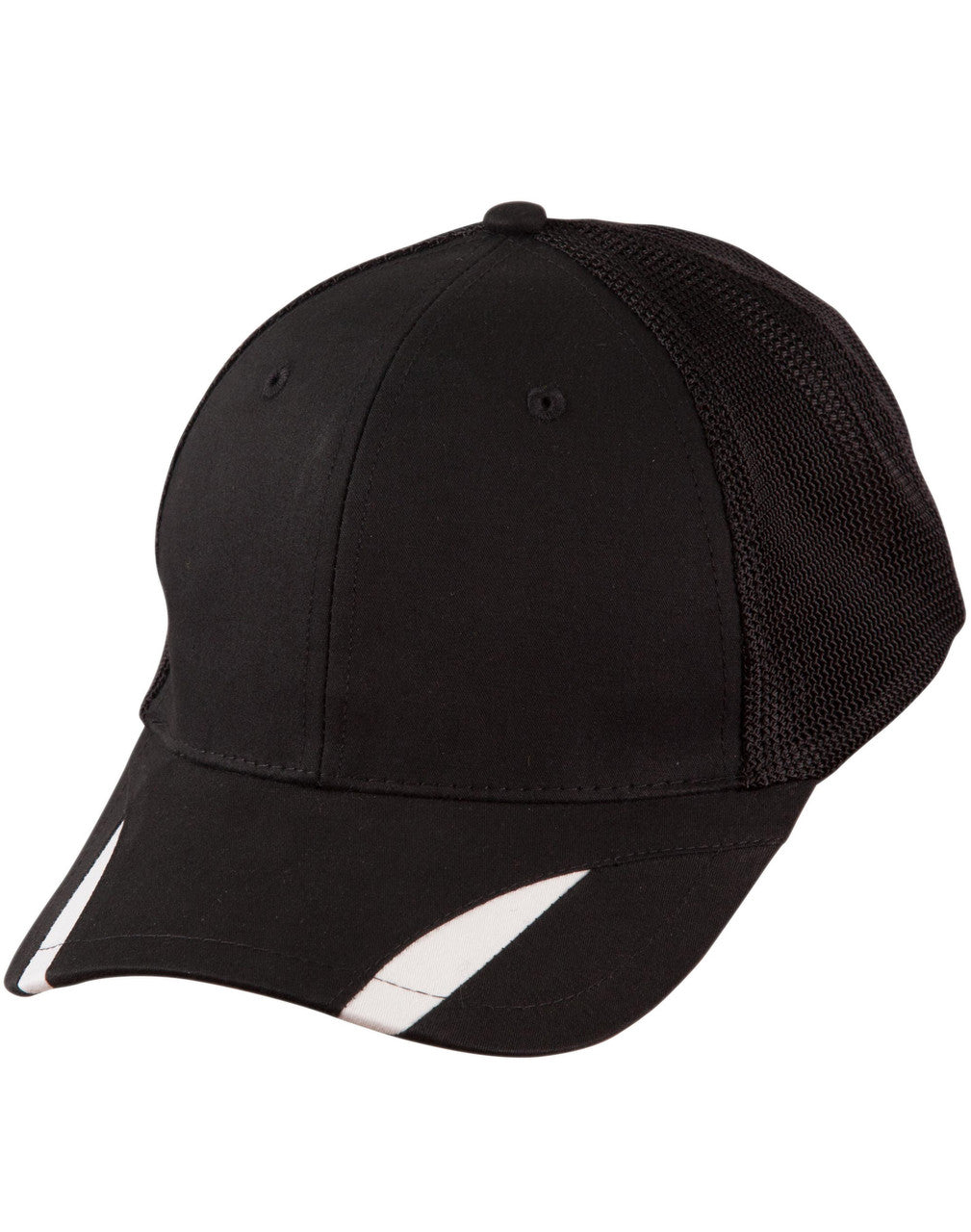 With BuckleCH41 CONTRAST PEAK TRIM CAP