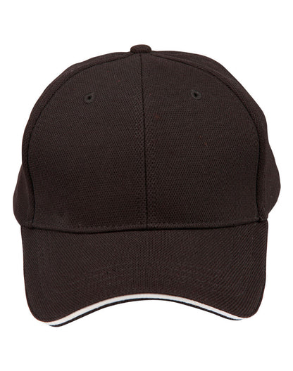 CH72 Pique Mesh With Contrast Sandwich