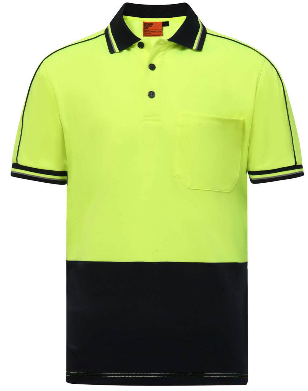 SW89 HI-VIS SUSTAINABLE COOL-BREEZE SAFETY POLO