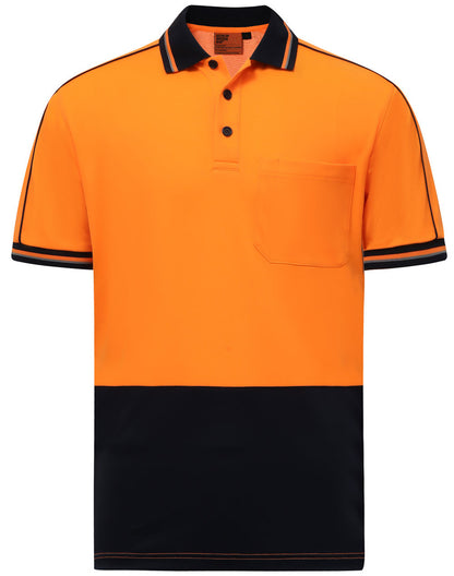SW89 HI-VIS SUSTAINABLE COOL-BREEZE SAFETY POLO