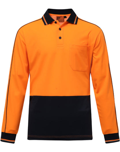 SW90 HI-VIS SUSTAINABLE COOL-BREEZE SAFETY POLO