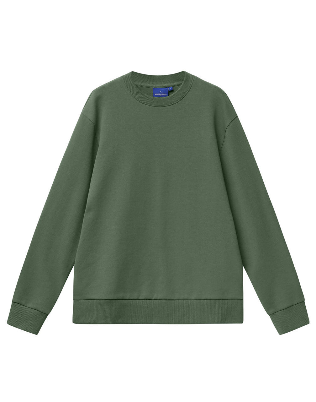 FL05 AIRLAYERED CVC CREW NECK SWEATER Unisex