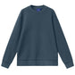 FL05 AIRLAYERED CVC CREW NECK SWEATER Unisex