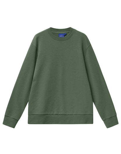 FL05 AIRLAYERED CVC CREW NECK SWEATER Unisex