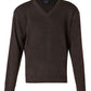 WJ01 Unisex Wool/ Acrylic V-Neck Jumper