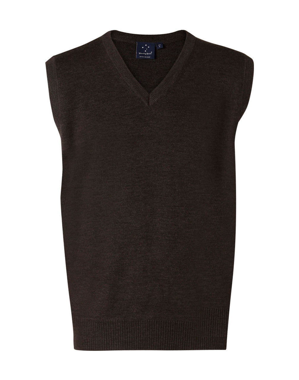 WJ02 UNISEX WOOL/ACRYLIC V-NECK VEST