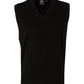 WJ02 UNISEX WOOL/ACRYLIC V-NECK VEST