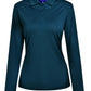 PS90 LUCKY BAMBOO LONG SLEEVE POLO Ladies