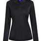 PS90 LUCKY BAMBOO LONG SLEEVE POLO Ladies