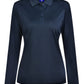 PS90 LUCKY BAMBOO LONG SLEEVE POLO Ladies