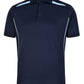 PS93 MENS SUSTAINABLE POLY/COTTON CONTRAST SS POLO