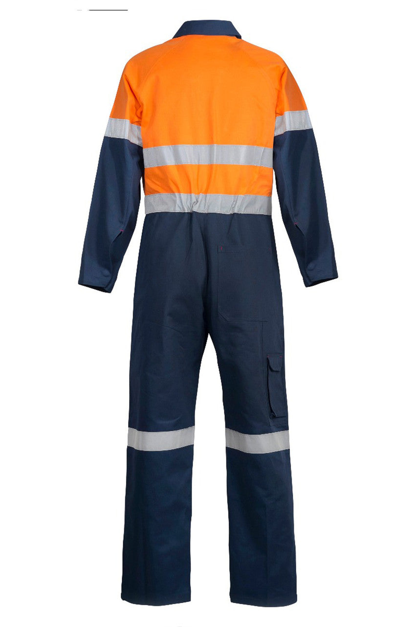 WC6093 Hi Vis Coverall Csr Tape Stout