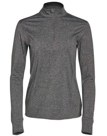 FL26 Ultimate Half Zip Long Sleeve Sweat Top- Ladies
