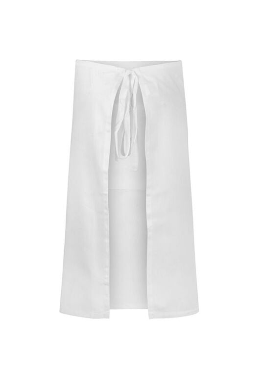 CA011 3/4 Length Apron With Pocket