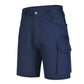 WP27 UNISEX COTTON STRETCH RIP-STOP WORK SHORTS