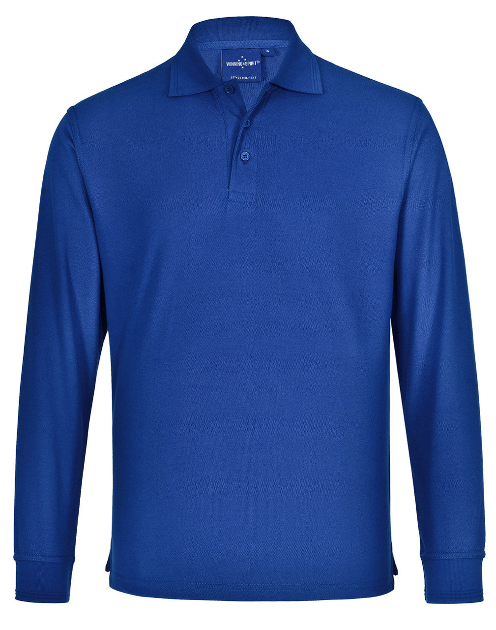 PS12 Unisex Traditional Poly/Cotton Pique Long Sleeve Polo