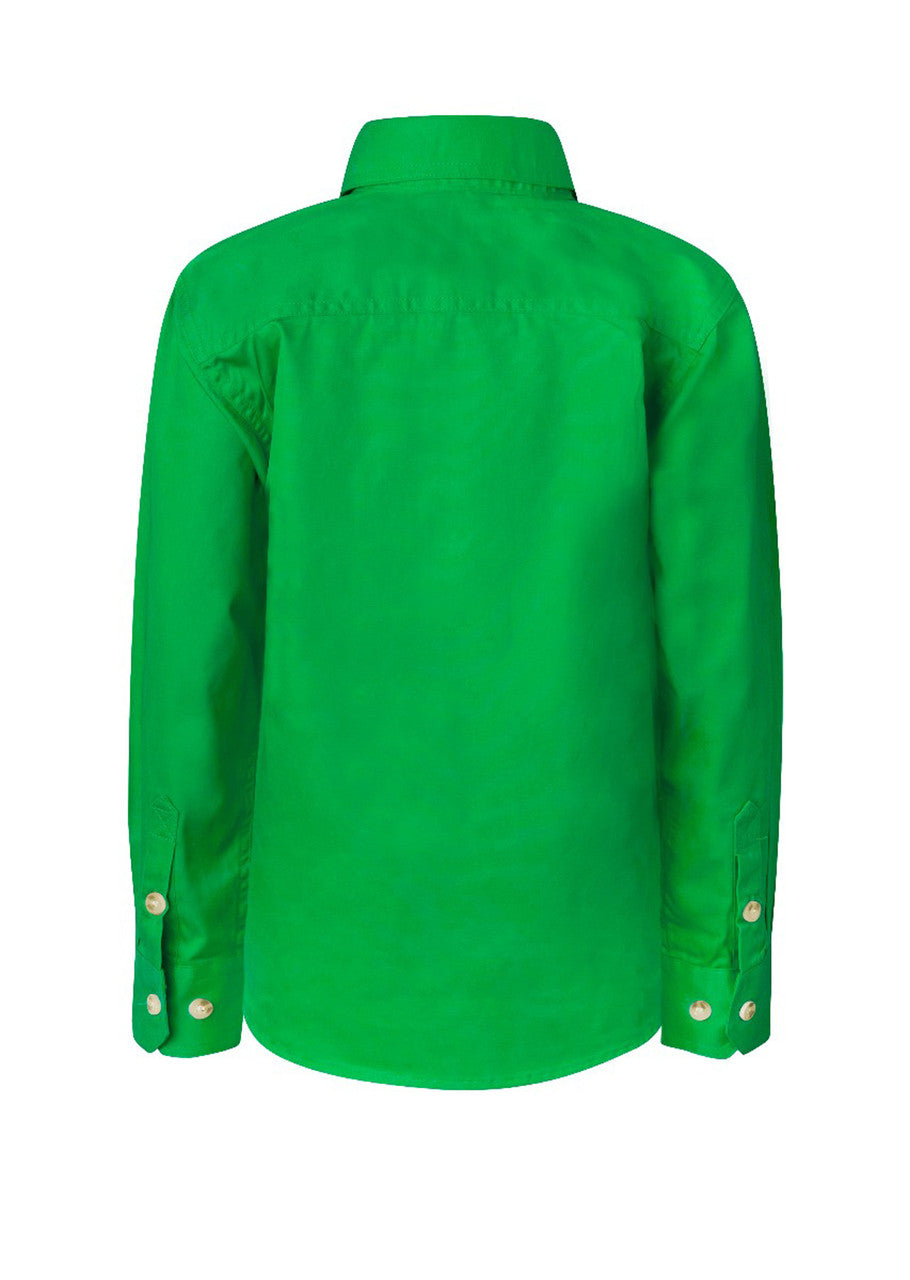 WSK131 Kids Half Placket Full Col Sht