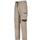 WP28 UNISEX COTTON STRETCH DRILL CUFFED WORK PANTS