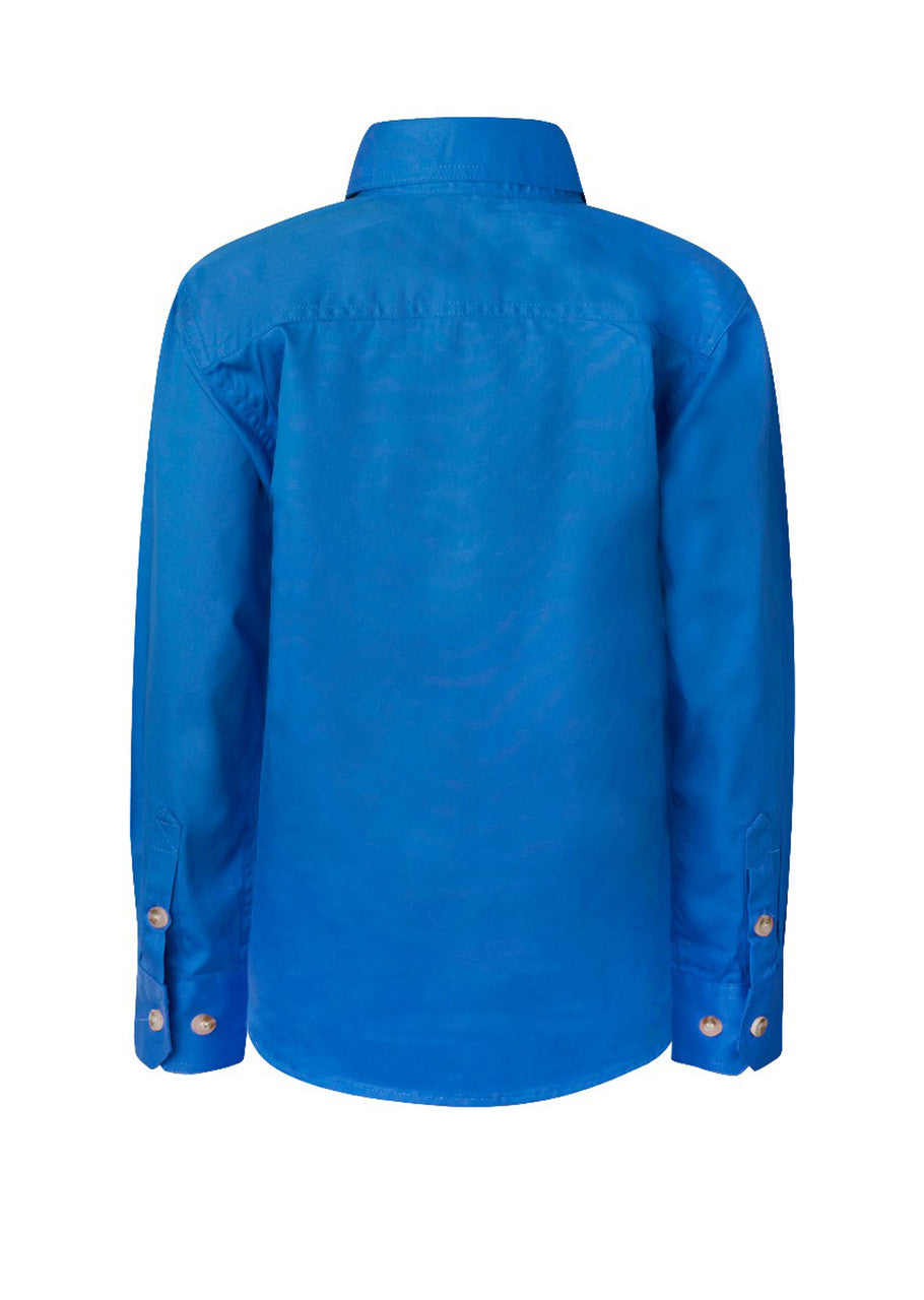WSK131 Kids Half Placket Full Col Sht