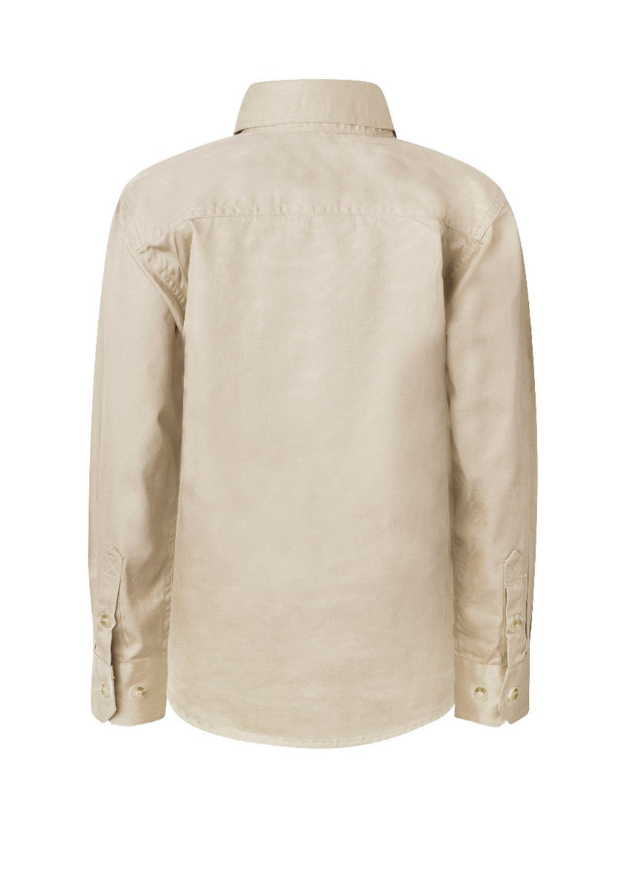 WSK131 Kids Half Placket Full Col Sht
