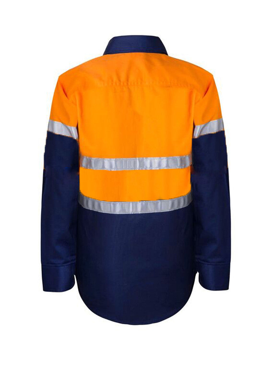 Copy of WSK127 Kids Hi WSK125 Kids Hi Vis Shirt Csr Ref TapeVis Shirt Long Sleeve