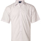 BS01S Men's Poplin Short Sleeve Business Shirt