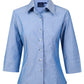 BS04 Ladies' Chambray 3/4 Sleeve