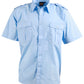 BS06S Epaulette Short Sleeve-Unisex